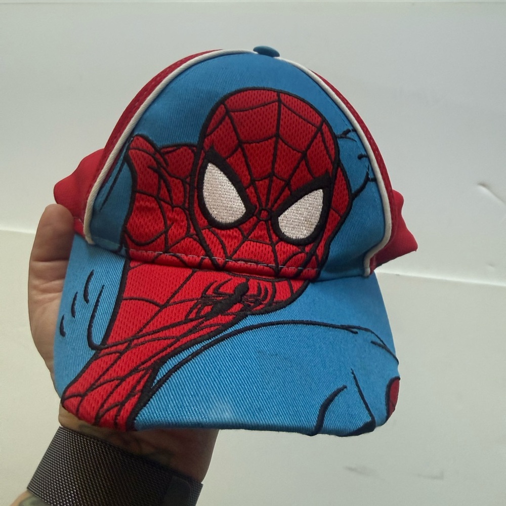 Marvel Spider-Man Kids Blue and Red Baseball Cap